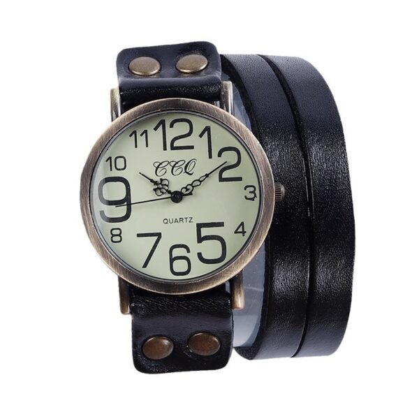 Retro Three-circle Watch Men And Women Casual - Image 8
