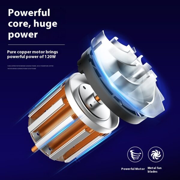 Vacuum Cleaner Handheld Car Interior Wireless - Image 4