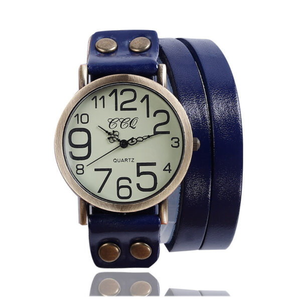 Retro Three-circle Watch Men And Women Casual - Image 10