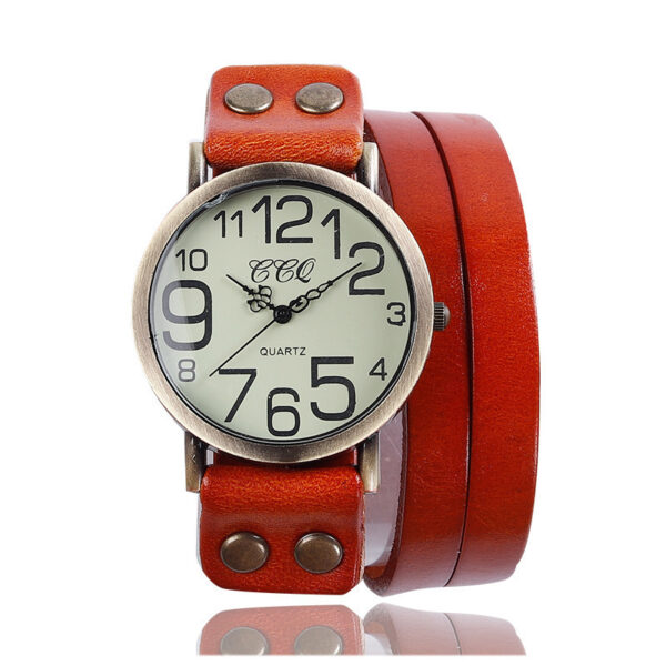 Retro Three-circle Watch Men And Women Casual - Image 9